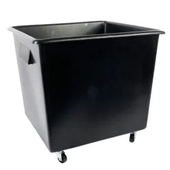 Flaskevogn 125 L Sort Plast