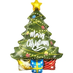 Folieballon Juletræ FX 60 CM