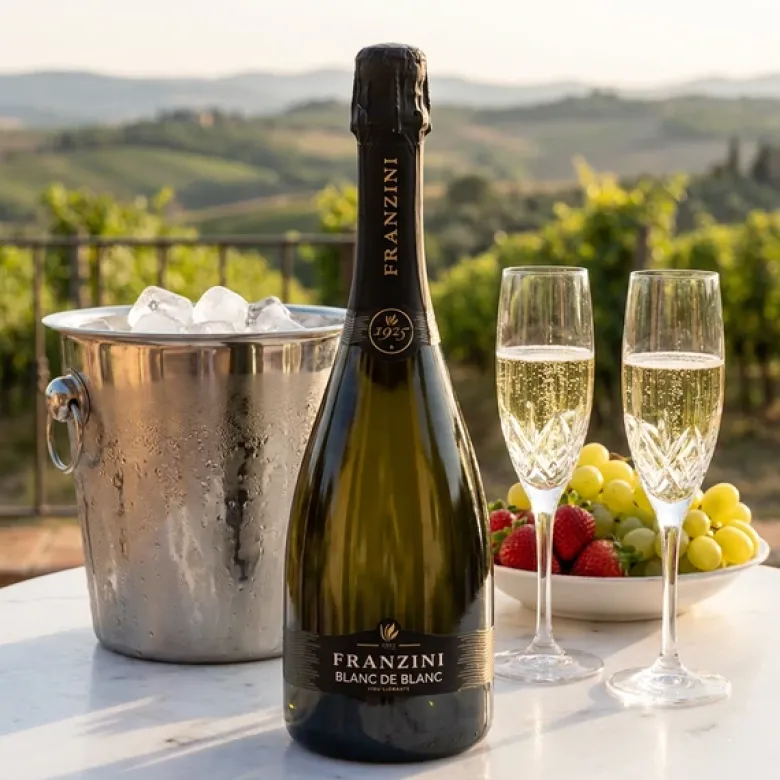 Franzini Blanc de Blanc Mousserende Vin 75 cl