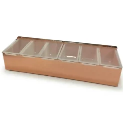 Frugt dispenser kobber - 6 rum