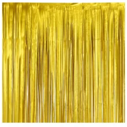 Frynsegardin B&C mat guld 100 x 200 cm