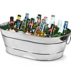 Galvaniseret stål Oval Party Tub