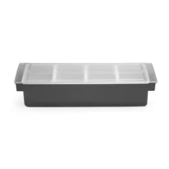 Garnitureholder med 4 beholdere