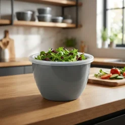 Genanvendelig Madbeholder Grå - Polycarbonat 635 ml u. Låg