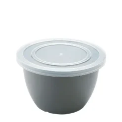 Genanvendelig Madbeholder Grå - Polycarbonat 635 ml u. Låg