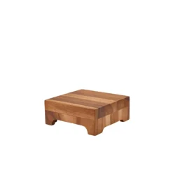 GenWare Acacia Wood Displayblok 25 x 10 cm