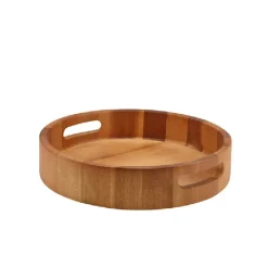 GenWare Acacia Wood Rund serveringsbakke 30 cm