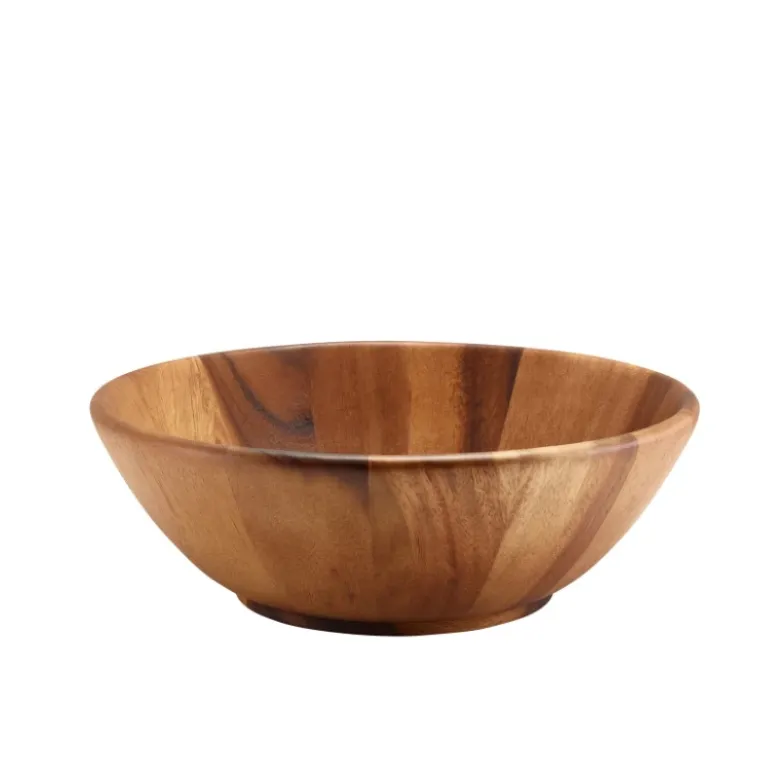 GenWare Acacia Wood Skål 30 cm i diameter x 10 cm høj