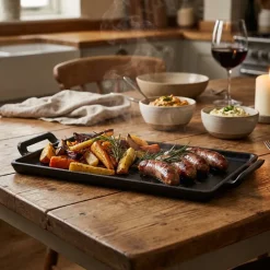 GenWare Cast Iron Rektangulært fad 25 x 15,5 cm