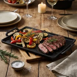 GenWare Cast Iron Rektangulært fad 28 x 20 cm