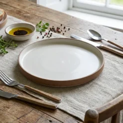 GenWare Kava White Stentøjsrå vægpræsentationsplade 25 cm