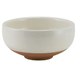 GenWare Kava White Stentøjs skål med rund bund 11,5 cm