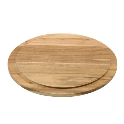 Genware Round Wood Serverings-/kagefad 33 cm