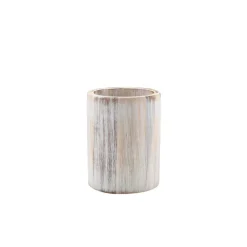 GenWare White Wash Cylindrisk bestik i akacietræ