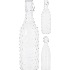Glasflaske med svinglåg 1000ml