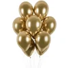 Glinsende balloner GB120 33cm guld 50 stk.