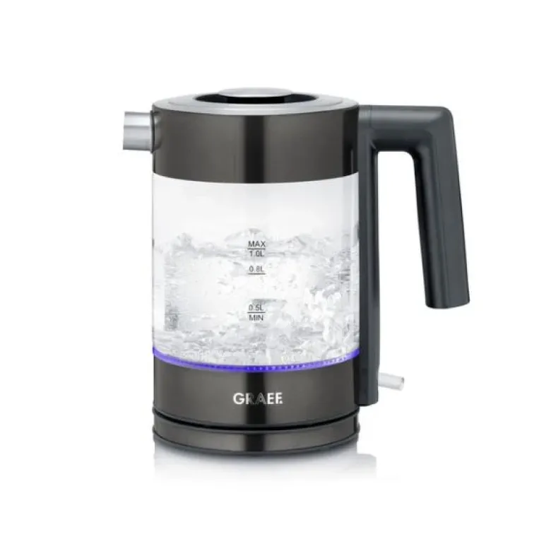 Graef Elkedel Glas Sort 1L