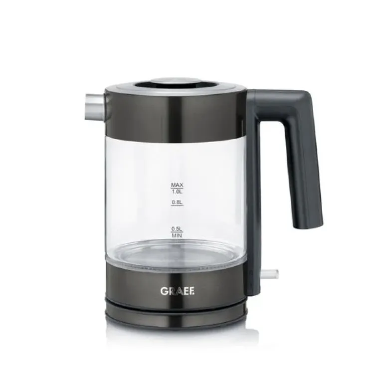 Graef Elkedel Glas Sort 1L