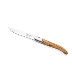 Grillknive Laguiole Oliventræ - Sæt med 6 stk. SdV