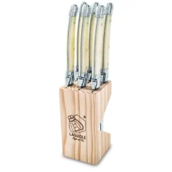 Grillknive Laguiole Perle SÆT 6 SdV