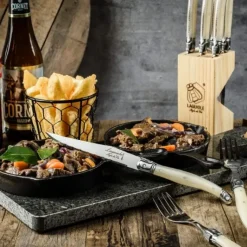 Grillknive Laguiole Perle SÆT 6 SdV
