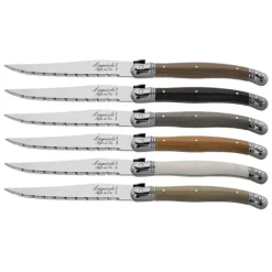 Grillknive Laguiole Skat SÆT 6 SdV
