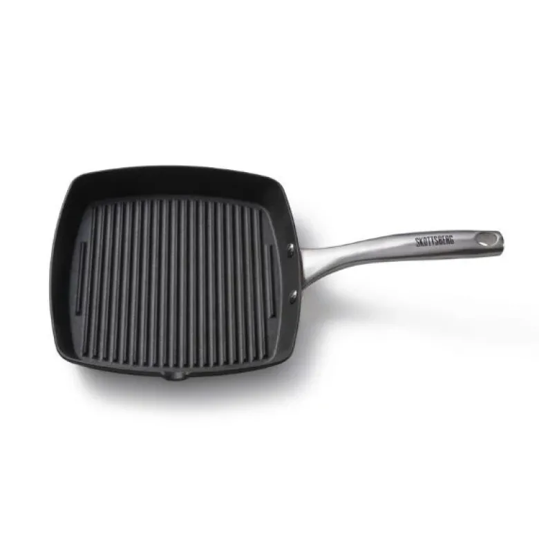 Grillpande i støbejern SKOTTSBERG® 24x43x3,5cm