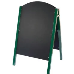Grøn Metal Sided A-Board 1100mm x 680mm