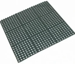 Gulvmåtte - Gummi Interlocking 90x90x1.2cm