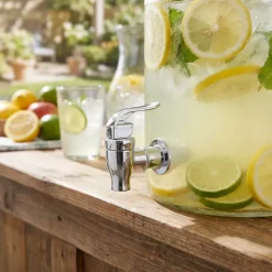 Hane til Juicedispenser Plast Sølv/Hvid