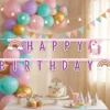 "happy birthday" enhjørning banner