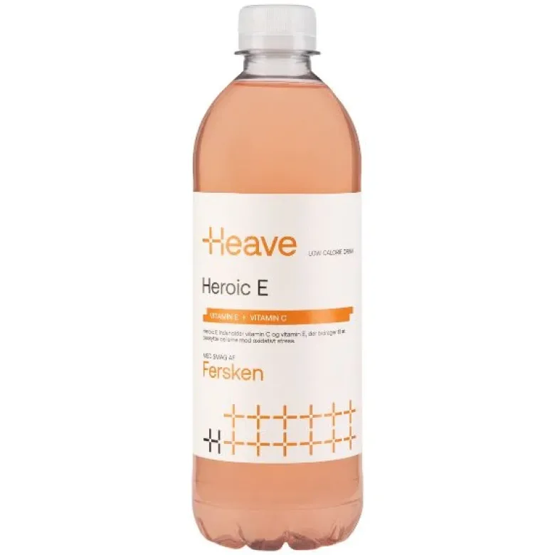 Heave Vitamin Vand Heroic E, Peach 50 cl