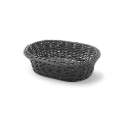 Hendi Brødkurv Oval Sort Plast