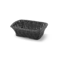 Hendi Brødkurv Sort Plast 25x19cm