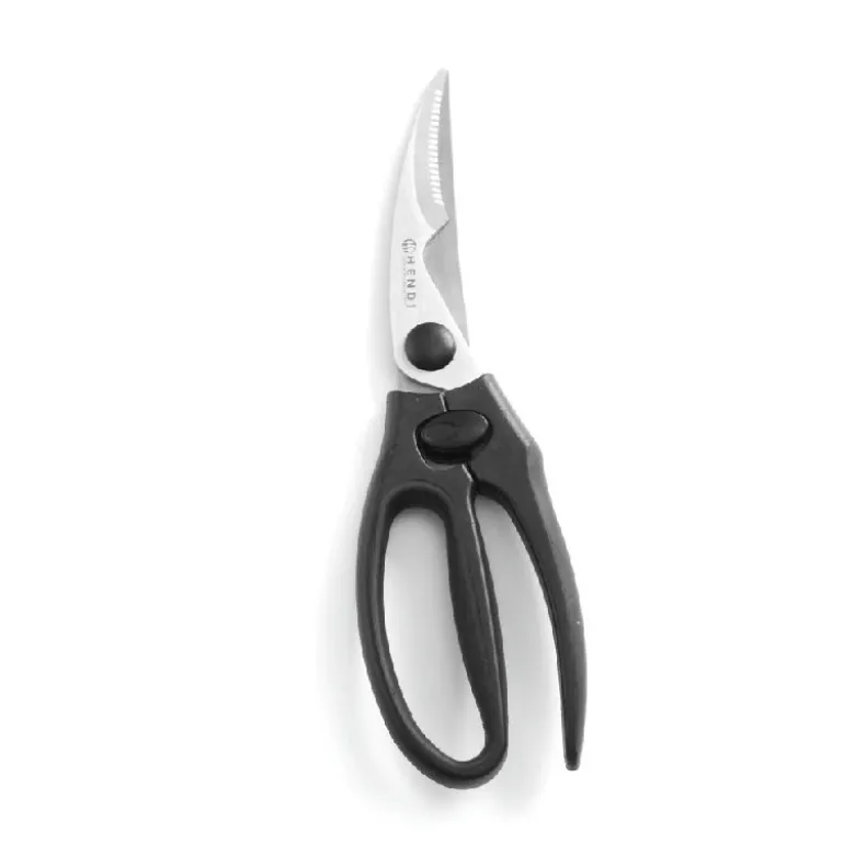 Hendi Fjerkræsaks Sort plast/stål 24cm