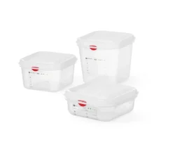 Hendi GN 1/6 Kantine Polypropylen Transparent 100mm