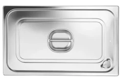 Hendi GN-låg GN 1/1 med Silikonekant Rustfrit Stål