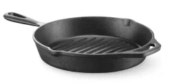 Hendi Grillpande i Støbejern Firkantet Metal