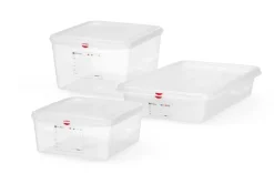 Hendi Kantine GN 2/3 i Polypropylen Transparent