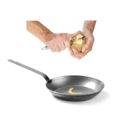 Hendi Kulstål Stegepande 28 cm