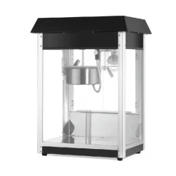 Hendi Popcornmaskine Sort Metal og Glas