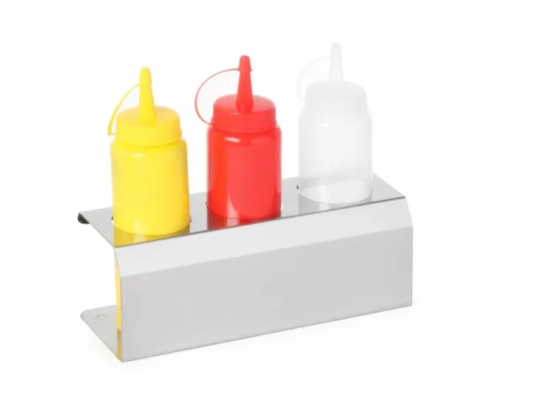 Hendi Saucedispensere Holder Metal til 3 Flasker