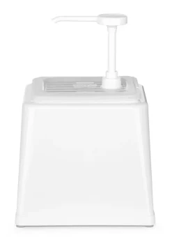 Hendi Sourcedispenser med pumpe Hvid Plast