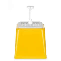 Hendi Sovsedispenser med Pumpe Gul Plast 2L