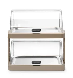 Hendi UNIQ Roll-top Køledisplay Duo Beige