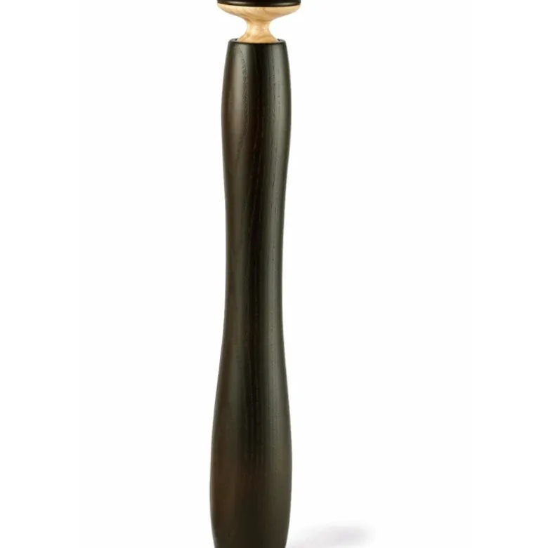 HERCULES,Salt/Peber Kværn, Keramisk Kværn, Stor, Mørk Ask, 50 cm, ø 7,5 cm
