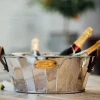 Heritage Læder Håndteret Champagne Bad