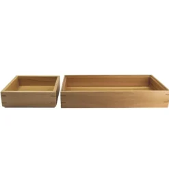 Hinoki opbevaringskasse lille HOME 15x15x15cm