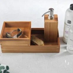 Hinoki opbevaringskasse lille HOME 15x15x15cm
