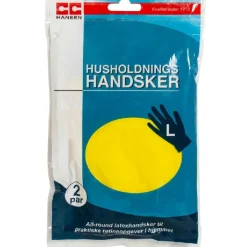 Husholdningshandsker Str. L - 2 par | CC Hansen